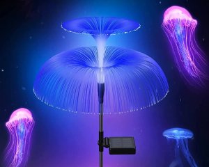 Q30F LAMPKA SOLARNA OGRODOWA MEDUZA 2SZT 3