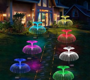 Q30F LAMPKA SOLARNA OGRODOWA MEDUZA 2SZT 7