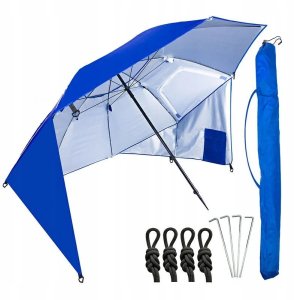 Q74C PARASOL PLAŻOWY PARAWAN NAMIOT 3W1 1