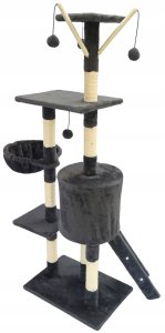 ZW2B DRAPAK DLA KOTA  WIEŻA LEGOWISKO 6   POZIOMÓW 11