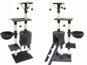 ZW2B DRAPAK DLA KOTA  WIEŻA LEGOWISKO 6   POZIOMÓW 2