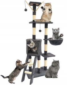 ZW2B DRAPAK DLA KOTA  WIEŻA LEGOWISKO 6   POZIOMÓW 8