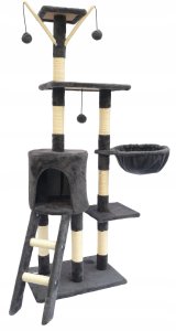 ZW2B DRAPAK DLA KOTA  WIEŻA LEGOWISKO 6   POZIOMÓW 10