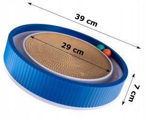 ZW3A DRAPAK KARTONOWY  KOTA RULETKA       KÓLKO DO ZABAWY 11