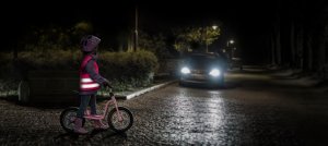 Kamizelka odblaskowa ostrzegawcza kapturem dla dzieci 80-130cm 3-6lat 10szt 5