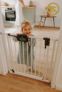 Bramka barierka rozporowa zabezpieczająca 160,5-168,5cm drzwi GEUTHER 11