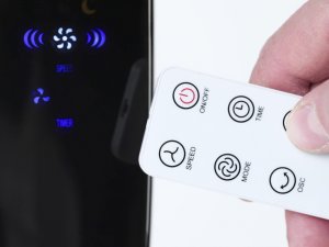 NOWOCZESNY WENTYLATOR podłogowy CICHY PILOT TIMER 4