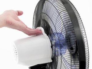 NOWOCZESNY WENTYLATOR podłogowy CICHY PILOT TIMER 10