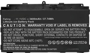 Battery 50.00Wh 14.4V 3470mAh 1
