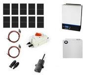 Azo Hybrydowy zestaw solarny off-grid ESB-10kW-48 MPPT 10xPV Mono bateria slim 5kWh 2