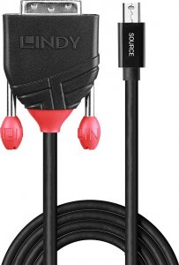 Kabel Lindy DisplayPort Mini - DVI-D 3m czarny (41953) 2