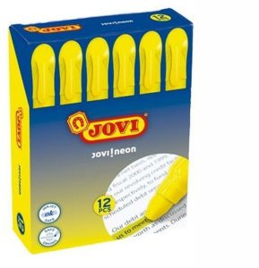 Marker fluorescencyjny Jovi Jovi!neon Żółty 12 Części 1