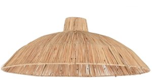 Abażur do Lamp DKD Home Decor Naturalny 54 x 54 x 20 cm Metal Rafia 1