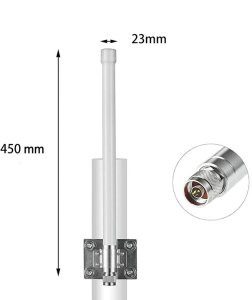Antena Fiberglass 868MHz Helium Miner 4dBi LoraWan 4