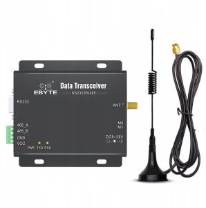 Transceiver modem LoRa 433MHz RS232/RS485 30dBm 1