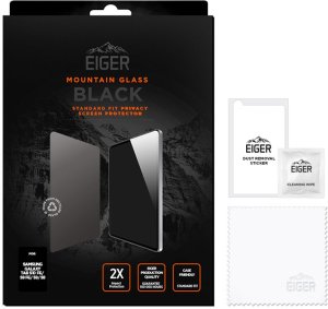Eiger SP Mountain Black Privacy Galaxy Tab S10 FE/S9 FE 2