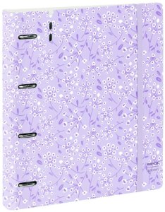 Zestaw szkolny Safta Light purple flowers 1