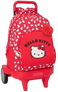 Plecak szkolny Hello Kitty Iconic Biały Czerwony 33 x 45 x 22 cm 1