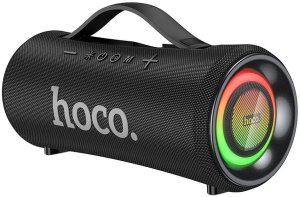 Głośnik Hoco Głośnik bluetooth LED 2 x 20W 4h HA10 czarny 4