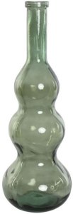 Wazon Home ESPRIT Kolor Zielony Szkło z recyklingu 26,5 x 26,5 x 75 cm 1