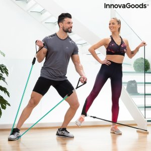 Zestaw Gum Oporowych z Akcesoriami i Przewodnikiem po Ćwiczeniach. Tribainer InnovaGoods 3 Sztuk 1
