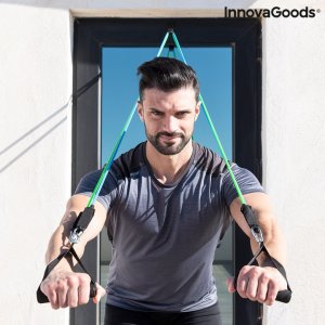 Zestaw Gum Oporowych z Akcesoriami i Przewodnikiem po Ćwiczeniach. Tribainer InnovaGoods 3 Sztuk 8