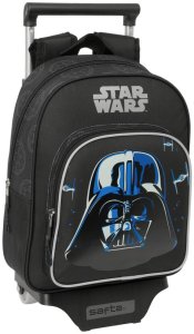 Torba szkolna z kółkami Star Wars Rebellion Czarny 27 x 33 x 10 cm 1