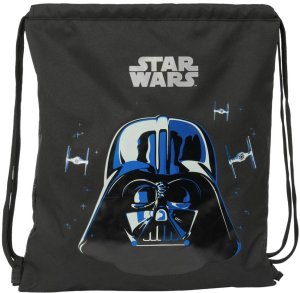 Worek na buty ze sznurkami Star Wars Rebellion Czarny 35 x 40 x 1 cm 1
