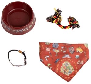 Zestaw na Prezent Harry Potter Czerwony Multi-kompozycja Pies 4 Części 1