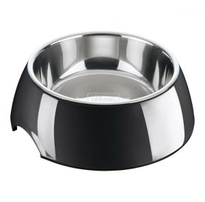 Karmnik dla psów Hunter Melamina Stal nierdzewna Czarny 160 ml (14,5 x 14,5 x 7 cm) 1