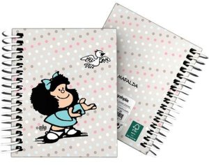 Notatnik Mafalda Bird Wielokolorowy A7 100 Kartki 1