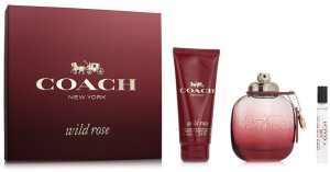 Zestaw Perfum dla Kobiet Coach Wild Rose EDP 3 Części 1