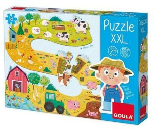 Puzzle Baby Gospodarstwo XXL Goula 53176 (17 pcs) 1