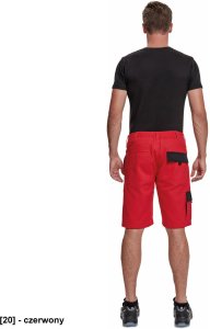 MAX NEO - spodenki - czerwony 52 3