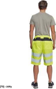 MAX VIVO HV - spodenki - żółty 68 3