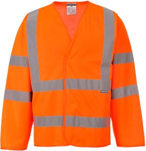 C473 - Kamizelka ostrzegawcza z długimi rękawami - żółty L/XL 1