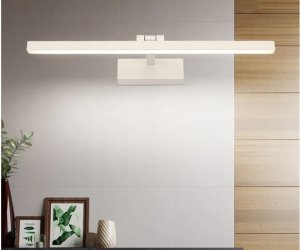 KINKIET ŁAZIENKOWY PROSTY 9W 40CM CHROM 4000K 2