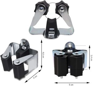 Zestaw 10 wieszaków uchwytów na narzędzia miotły APOLLO 2