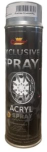 Farba Spray lakier do felg kołpaków SREBRNY 1