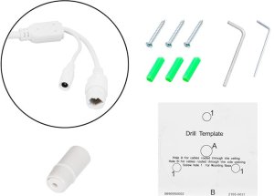 Zestaw monitoringu PoE BLOW 4x5MP 1TB BL-KI5T4/PoE/1TB 4x kamery kopułowe 5MP dysk HDD1TB 3
