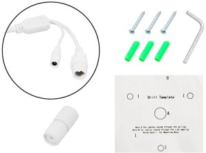 Zestaw monitoringu PoE BLOW 4x8MP 2TB BL-KI8B4/PoE/2TB 4x kamery tubowe 8MP dysk HDD2TB 3