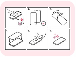 4kom.pl 2-PAK Szkło Hartowane do Xiaomi Poco F6 Ochronne Pełne Na cały ekran 5D 9H 13