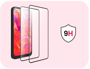 4kom.pl 2-PAK Szkło Hartowane do Xiaomi Poco F6 Ochronne Pełne Na cały ekran 5D 9H 6