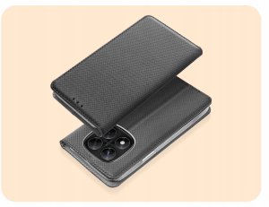 ETUI Z KLAPKĄ DO REDMI NOTE 14 PRO 5G / 14 PRO PLUS 5G CZARNE MAGNETYCZNE 2
