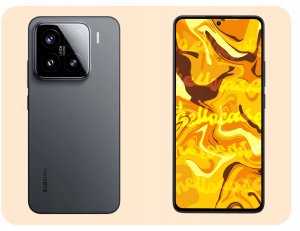 ETUI Z KLAPKĄ DO XIAOMI 15 CZARNE ZAMYKANE MAGNETYCZNE KABURA FUTERAŁ CASE 7