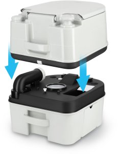 NC0023 TOALETA TURYSTYCZNA PRZENOŚNA 24 L NILS CAMP 5