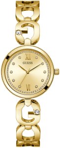 Zegarek damski Guess GW0759L2 CYRKONIE złoty 1