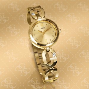 Zegarek Guess Zegarek damski Guess GW0759L2 CYRKONIE złoty 12