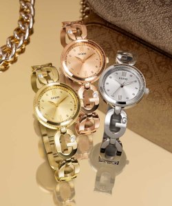 Zegarek Guess Zegarek damski Guess GW0759L2 CYRKONIE złoty 13