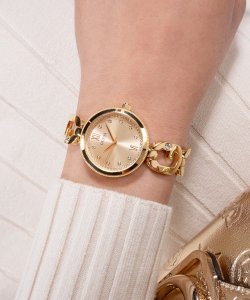 Zegarek Guess Zegarek damski Guess GW0759L2 CYRKONIE złoty 9